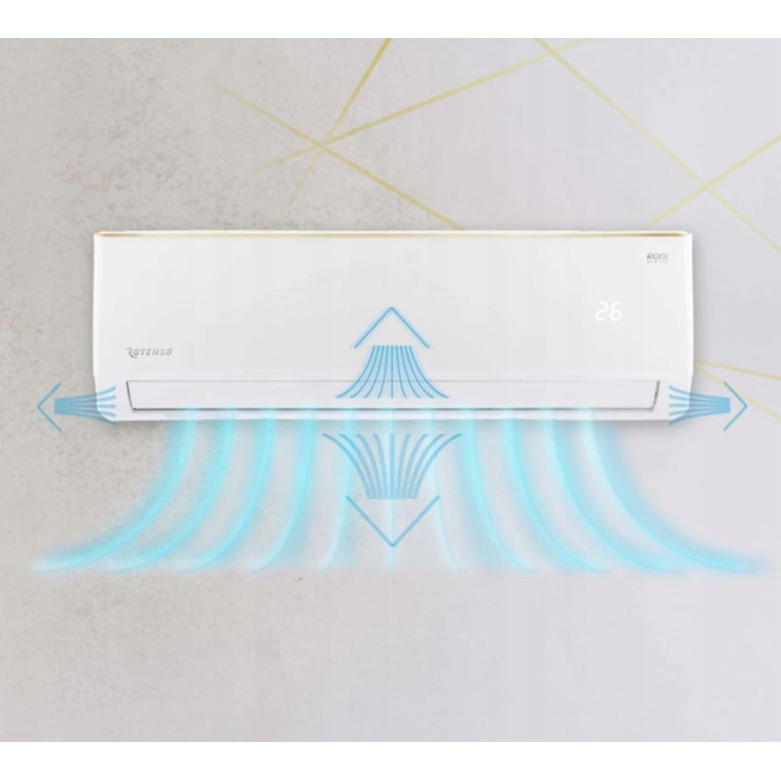 Klimatyzator ROTENSO RONI 2,6kW WiFi eMOTO 4D Zestaw 5mb