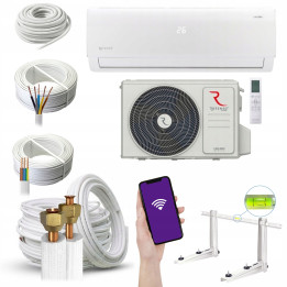 Klimatyzacja ścienna ROTENSO Ukura 3,5 kW WiFi Grzanie Zestaw 4mb