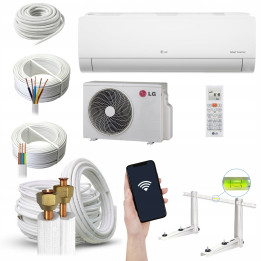 Klimatyzator ścienny LG Standard 2 S24EC 6,6 kW WiFi R32 Zestaw 4mb