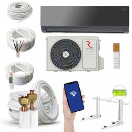 KLIMA Rotenso ELIS X 6,8kW 4D WIFI Domowa Grzanie Klimatyzator Zestaw 7mb