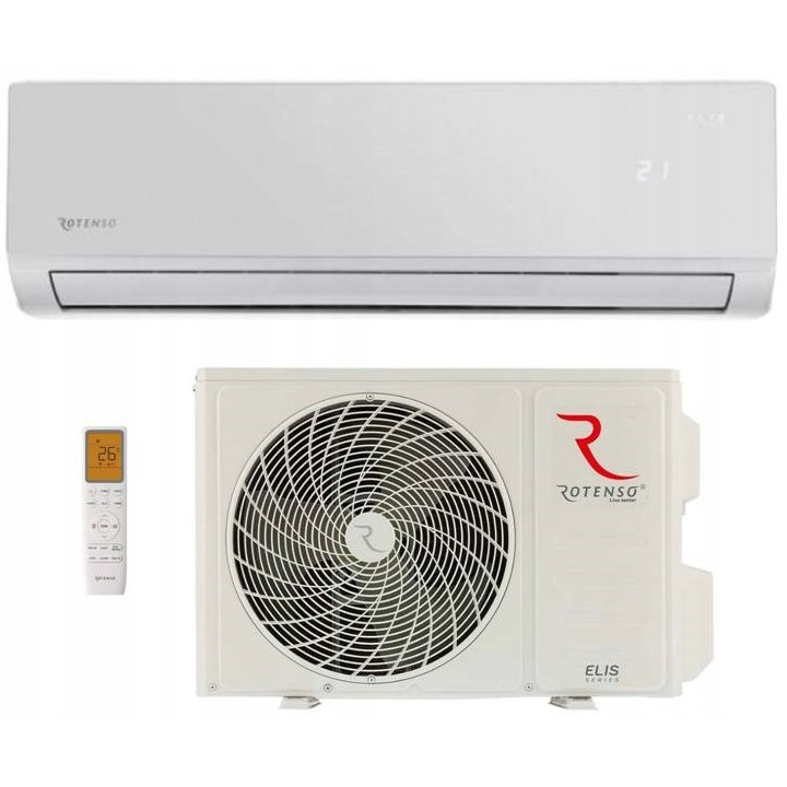 Klimatyzator ROTENSO ELIS SILVER 6,8kW wifi pilot chłodzenie Zestaw 5mb