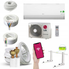 Klimatyzator ścienny LG Standard 2 S12EC 3,5 kW WiFi R32 Zestaw 5mb