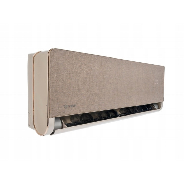 KLIMATYZATOR ROTENSO Versu Cloth Caramel 2,6kW Klimatyzacja Zestaw 7mb
