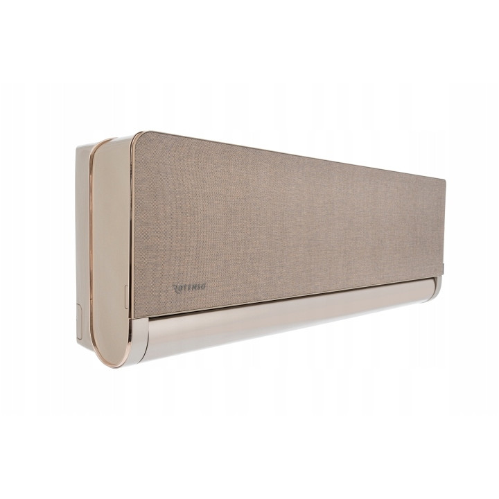 KLIMATYZATOR ROTENSO Versu Cloth Caramel 2,6kW Klimatyzacja Zestaw 6mb