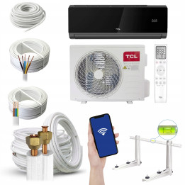 Klimatyzator TCL Elite Dark Czarny 3,5kW WiFi Klimatyzacja do Zestaw 7mb