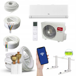 Klimatyzator TCL BreezeIN 1.0 3,5kW delikatny nawiew, Wi-Fi, Zestaw 5mb