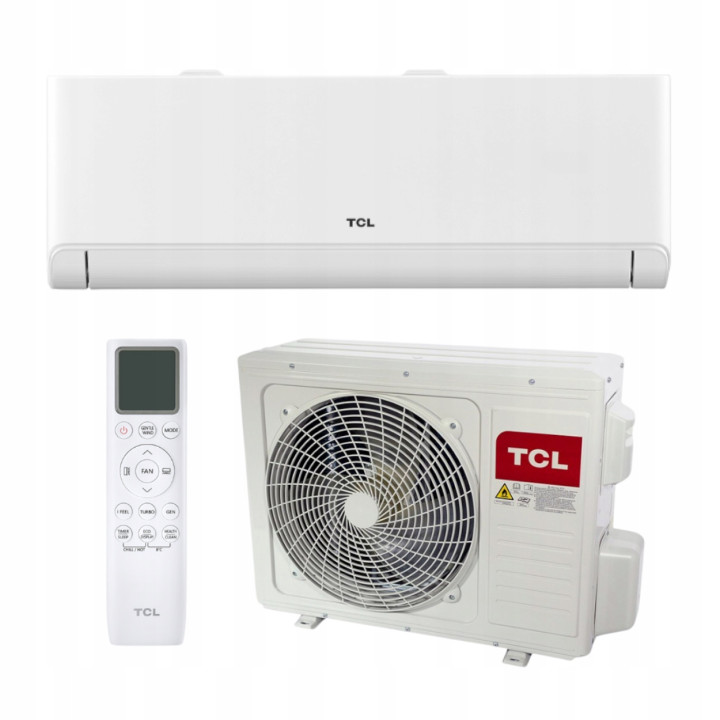 Klimatyzator TCL BreezeIN 1.0 2,6kW bez przeciągu, Zestaw 6mb