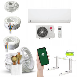 Klimatyzator LG Dualcool WZ24AWN 6,6 kW WiFi R32 Zestaw 3mb
