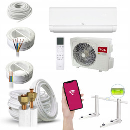 Klimatyzator TCL BreezeIN 2.0 2,6kW delikatny nawiew, cicha Zestaw 6mb