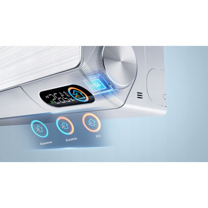 Klimatyzator TCL FRESH Ogrzewanie 4D WIND Free Gentle TVOC IoT Zestaw 4mb
