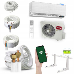 Klimatyzator TCL FRESH świeże powietrze 4D WIND Free Gentle Zestaw 3mb