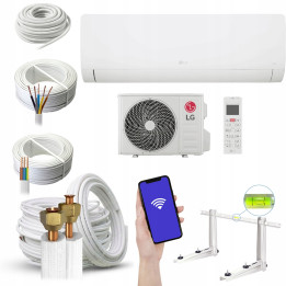LG WZ18AWN klimatyzator ścienny 5,0 kW WiFi R32 Zestaw 3mb