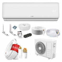 Klimatyzator Brisse 3,5kW Klimatyzacja do grzania Moduł WiFi Zestaw 6mb