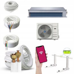 Klimatyzator konsolowy KAISAI 15,2kW Wydajny Smukły do Zestaw 4mb