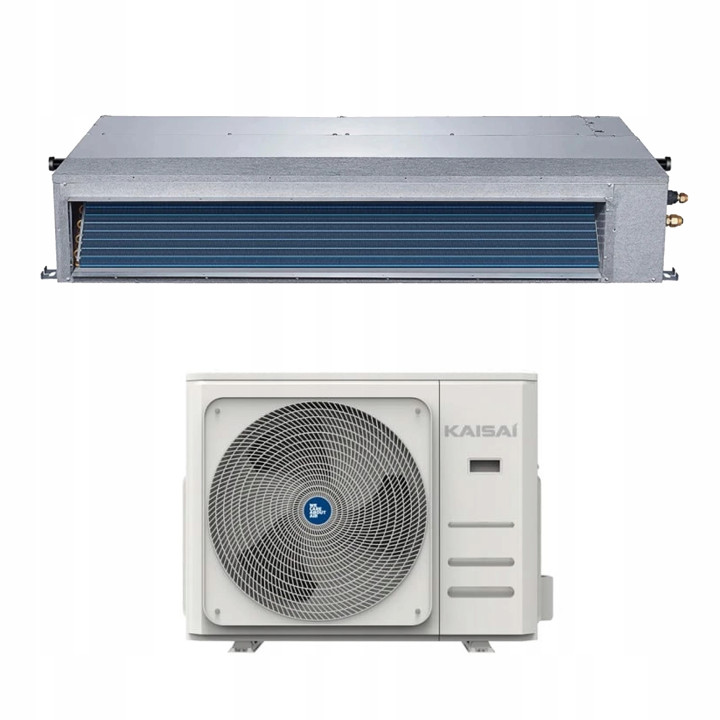 Klimatyzator konsolowy KAISAI KTI 5,3kW Wydajny Smukły do Zestaw 6mb