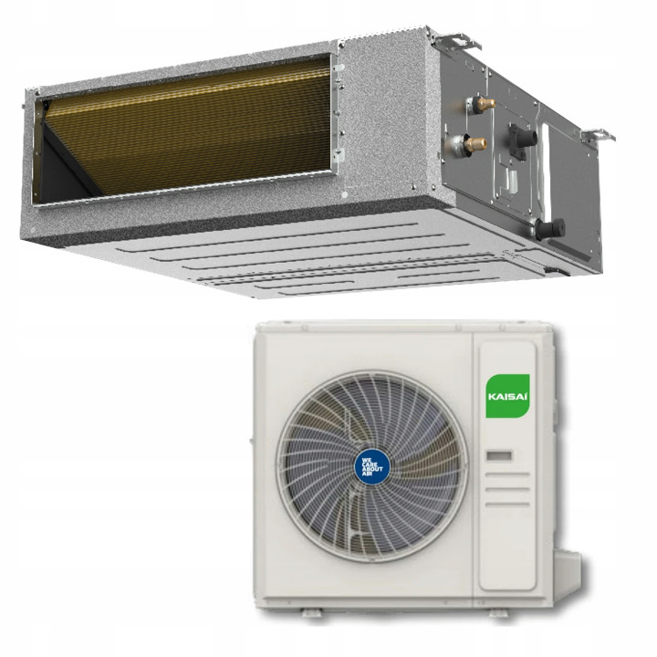 Klimatyzator konsolowy KAISAI KKR7 15,2W wydajny mocny grzanie Zestaw 6mb