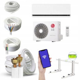 Klimatyzator LG DualCool Deluxe Soft Air 6,6 kW R32 WiFi Zestaw 6mb