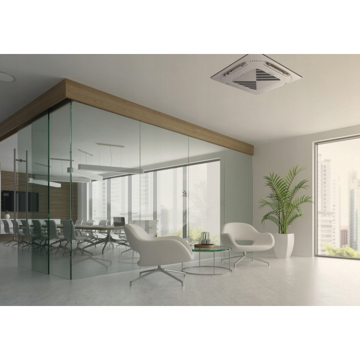 Klimatyzator kasetonowy Kaisai Super Slim 14,1 kW 3-fazy Zestaw 5mb