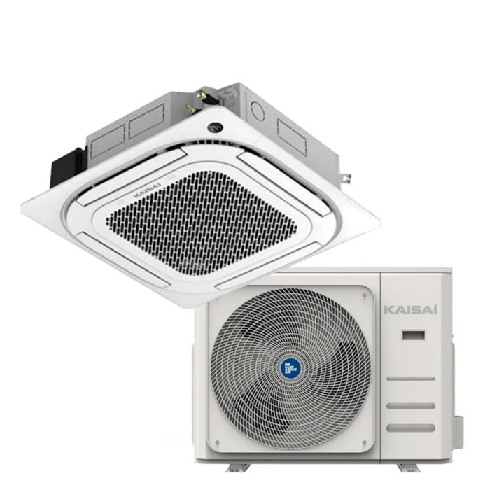Klimatyzator kasetonowy Kaisai Super Slim 10,5 kW Chłodzenie Zestaw 6mb