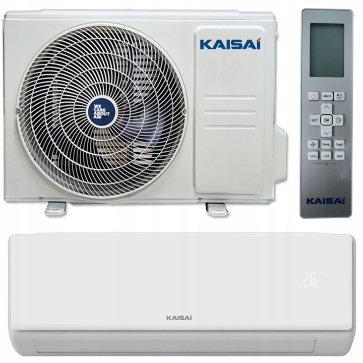 Klimatyzator KAISAI NORDIC 3,5 kW (KNP-12NRHI/KWX-12NRHO) do Zestaw 5mb