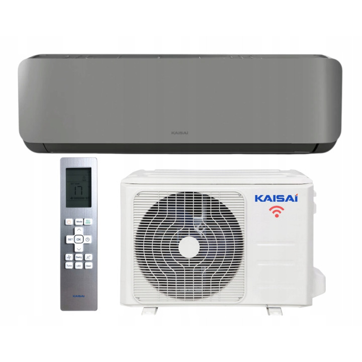 Klimatyzator ścienny Kaisai GEO 5,3kW energooszczędny, Wi-Fi, Zestaw 6mb