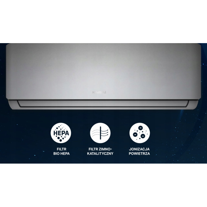 KLIMATYZACJA KAISAI GEO 3,5kW Pilot WiFi Zestaw 3mb