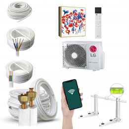 Klimatyzator LG Artcool Gallery A12GA1 3,5 kW WiFi R32 Zestaw 5mb