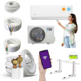Klimatyzator do Grzania Kaisai ICE White 7,0kW Pakiet Zimowy Zestaw 7mb