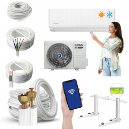 Klimatyzator do Grzania Kaisai ICE 2,6kW Pakiet Zimowy Grzanie Zestaw 4mb