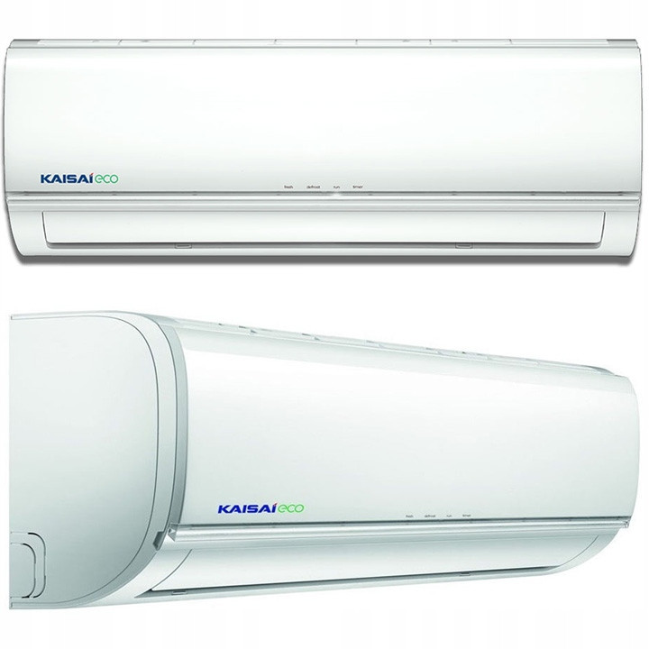 Klimatyzator ścienny KAISAI ECO Split 3,5kW 40m2 do domu biura Zestaw 5mb