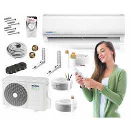 Klimatyzator ścienny KAISAI ECO Split 3,5kW 40m2 do domu biura Zestaw 3mb
