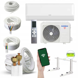 Klimatyzacja Kaisai FLY+ 3,5kW WiFi cichy, sterylizacja, Zestaw 7mb