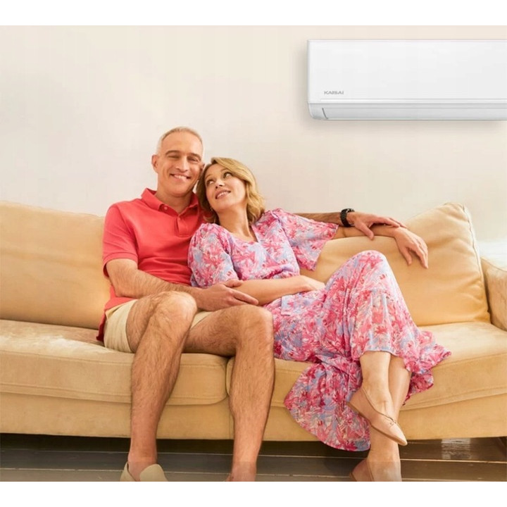Klimatyzacja KAISAI Multisplit 3x ICE White Hepa do 90m2 WiFi 5+2x2,5kW