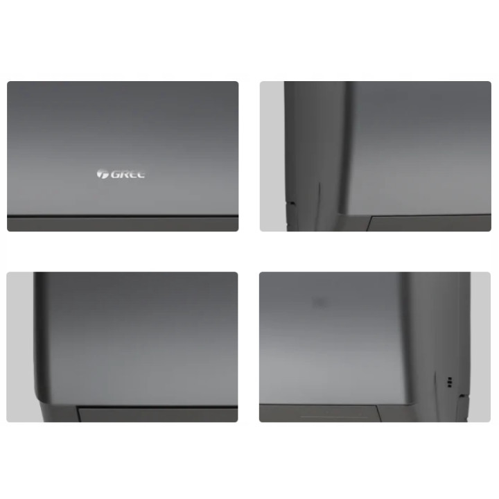 Gree MULTISPLIT 4x Pular PRO Black Czarny 100m2 do domu 3D WiFi