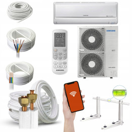 Klimatyzator ścienny Samsung CAC Premium 10 kW 3-fazy WiFi R32 Zestaw 5mb