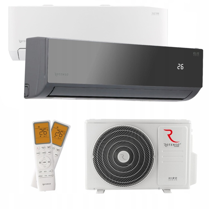 Klimatyzacja Multisplit ROTENSO ELIS +TETA WIFI 2x 30m2 do mieszkania 5kW