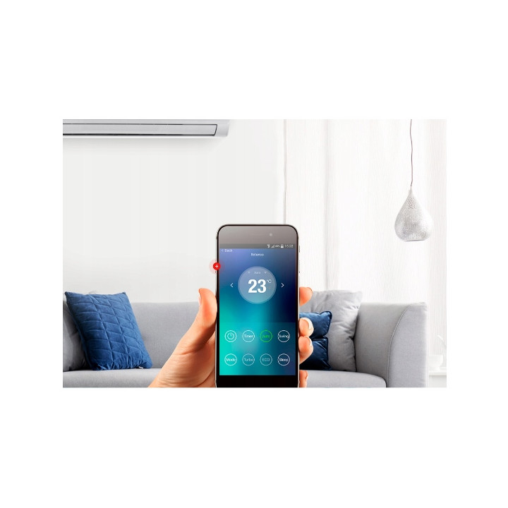 Klimatyzacja Multisplit ROTENSO 2x ELIS WIFI 80m2 mieszkanie Silver 7,5kW