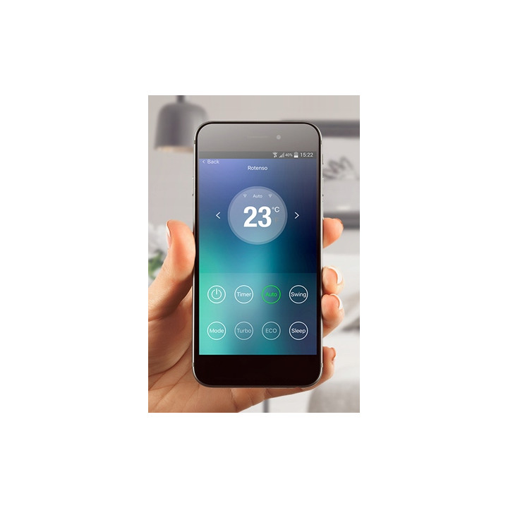 Klimatyzacja Rotenso Multisplit 4x TETA Mirror Biały 120m2 do domu 10KW
