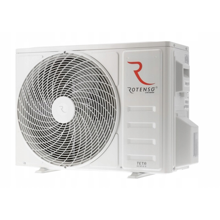 Klimatyzacja Rotenso Multisplit 3x TETA Mirror Biały 80m2 mieszkanie 8KW