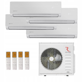 Klimatyzacja Multisplit ROTENSO 4x ELIS WIFI 120m2 do domu Silver 10kW