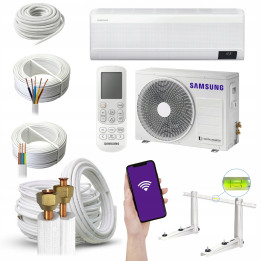 Klimatyzator ścienny Samsung Wind-Free Deluxe 7,1 kW R32 Zestaw 4mb