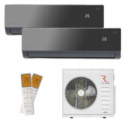 Klimatyzacja Multisplit ROTENSO 2x ELIS WIFI 80m2 do domu mieszkania 7,5kW