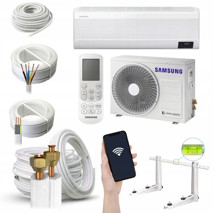 Klimatyzator Samsung WindFree Deluxe 3,5 kW R32 WiFi Zestaw 3mb
