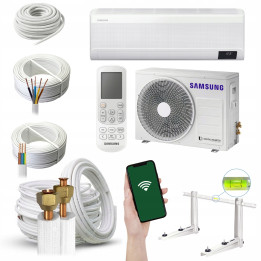 Klimatyzator Samsung WindFree Deluxe 2,6 kW R32 chłodzenie i Zestaw 7mb