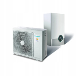 Pompa Ciepła SPLIT Hisense 4kW AHW-040HCDS1 Sterownik CO CWU + Moduł WIFI