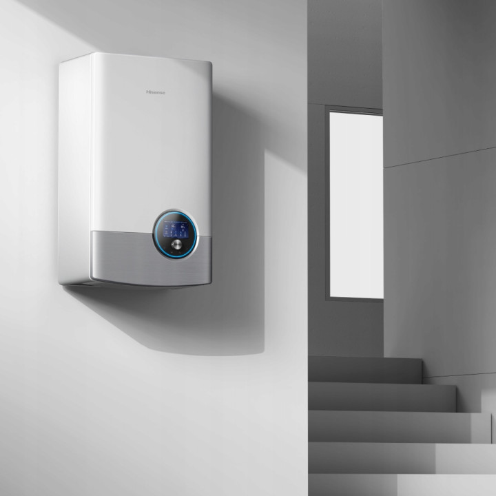Pompa Ciepła SPLIT Hisense 4kW AHW-040HCDS1 Sterownik CO CWU + Moduł WIFI