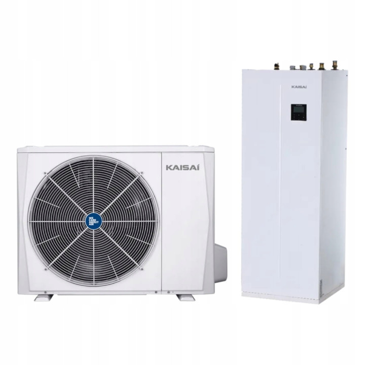 Pompa ciepła Kaisai Split 12 kW zasobnik CWU 240L WiFi R32