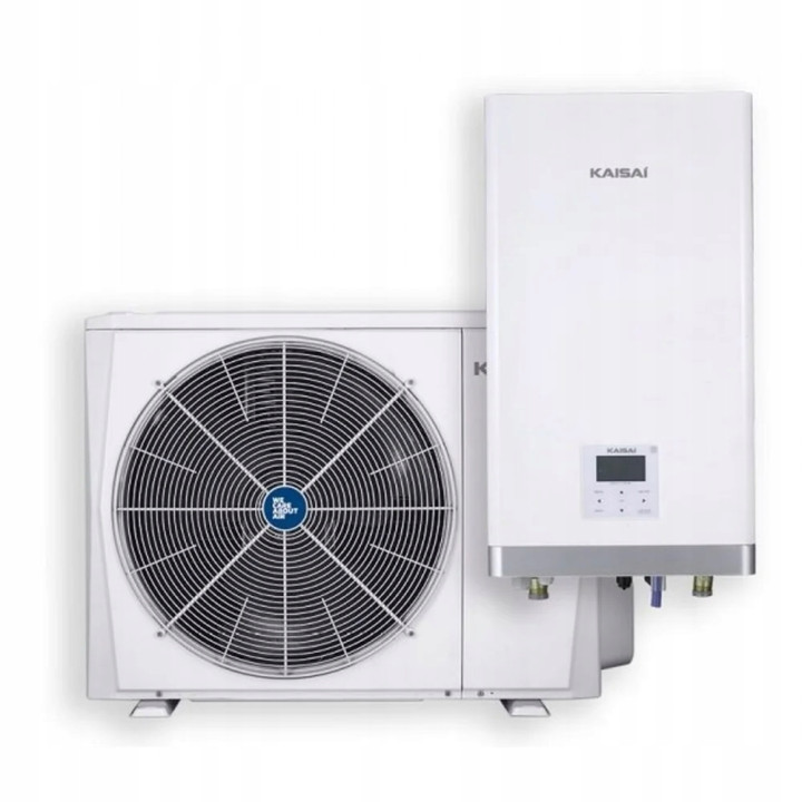 Wydajna Pompa Ciepła KAISAI 10kW Split STEROWNIK Ogrzewanie Grzanie