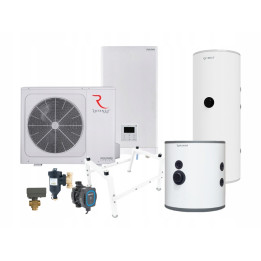 Kompletna Kotłownia Pakiet Premium Rotenso AQUAMI Split 8 kW