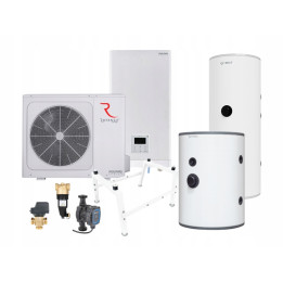 Kompletna Kotłownia Pakiet Premium Rotenso AQUAMI Split 12 kW